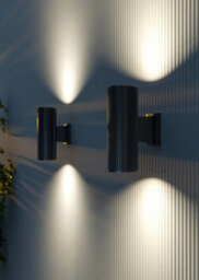 Luminosa Lighting Luminosa Rando Outdoor Up Down Wall Lamp Black, Ip54 - thumbnail 2