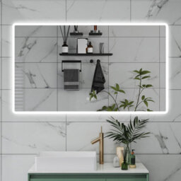 Probaty Bathrooms 1600X800mm Bathroom 3 Colors Dimmable Led Mirror With Bluetooth And Memory Function,anti-Fog Wall Mounted Vanity Backlit Mirror - thumbnail 1
