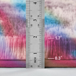 Ameha Shaggy Rug Super Soft Thick Pile For Modern Bedroom Living Room Carpet- Fluffy Faux Fur Rugs,(Rainbow, 80X150 Cm) - thumbnail 8
