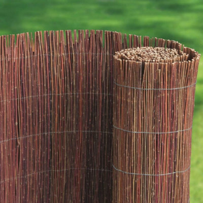 Woven Wood Premium Willow Fencing Screening Rolls 3.0M X 2.0M - image 1