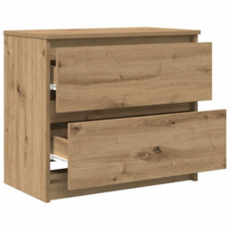 Berkfield Tv Cabinet Artisan Oak 60X35X54 Cm Engineered Wood - thumbnail 5