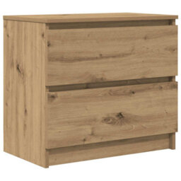 Berkfield Tv Cabinet Artisan Oak 60X35X54 Cm Engineered Wood - thumbnail 2