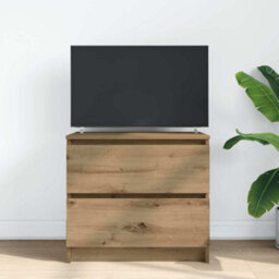 Berkfield Tv Cabinet Artisan Oak 60X35X54 Cm Engineered Wood - thumbnail 3