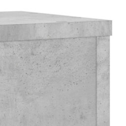 Walplus Plant Stand 2Pcs Concrete Grey 25X25X80 Cm Engineered Wood - thumbnail 8
