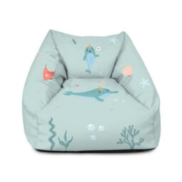 rucomfy Beanbags Rucomfy Indoor Under The Sea Snuggle Chair Bean Bag - Kids Bean Bag Armchair Seat - thumbnail 3