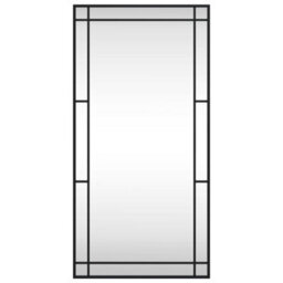 Walplus Wall Mirror Black 50X100 Cm Rectangle Iron - thumbnail 3
