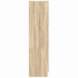 Berkfield Sonoma Oak Sideboard Sonoma Oak Particle Board, Sonoma Oak Veneer - thumbnail 6