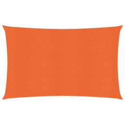 Berkfield Sunshade Sail 160 G/m2 Orange 2.5X4.5 M Hdpe