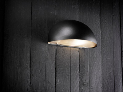 Nordlux Scorpius Outdoor Patio Terrace Garden Wall Light In Black (Height) 10Cm - image 1