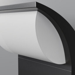 Luminosa Lighting Luminosa Stock Outdoor Wall Down Lamp Graphite 3000K 450Lm Ip44 - thumbnail 2