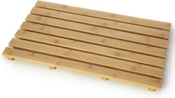 Trendi Bamboo Floor And Shower Bath Mat Skid Resistant Duckboard Duck Board (Natural Bamboo Rectangular Duckboard) - thumbnail 1