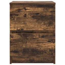 Berkfield Tv Cabinet Smoked Oak 40X35X54 Cm Engineered Wood - thumbnail 6