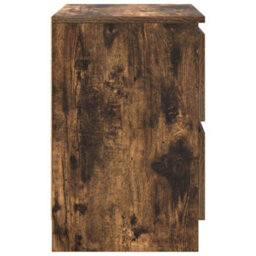 Berkfield Tv Cabinet Smoked Oak 40X35X54 Cm Engineered Wood - thumbnail 7