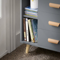 Sobuy Fbt95-Hg, Bedside Table End Table Sofa Table Nightstand Lamp Table, Grey,w48Xd40Xh60 - thumbnail 6