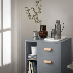 Sobuy Fbt95-Hg, Bedside Table End Table Sofa Table Nightstand Lamp Table, Grey,w48Xd40Xh60 - thumbnail 4