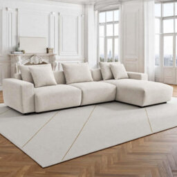 Furnishings For Less UK Mayfield Beige Universal Corner Sofa With Reversible Chaise - thumbnail 2