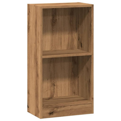 Berkfield Versatile Bookcase Artisian Oak 40X24X76 Cm Engineered Wood - image 1