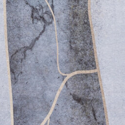 Grey Gold Modern Easy To Clean Abstract Rug For Living Room, Bedroom - 150Cm X 230Cm - thumbnail 3