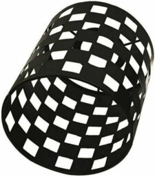 Industrial Metal Bulb Guard Drum Shaped Lamp Shades For Ceiling Pendant Lights Indoor Easy Fit Wire Cages (Black) - thumbnail 6