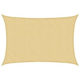Berkfield Sun Shade Sail Sand 5X3.5 M 100% Polyester Oxford - thumbnail 2