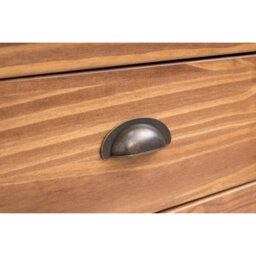 Cabinet Bits Padua 5 Drawer Chest Of Drawers Brass Cup Handle - thumbnail 7