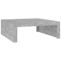 Vidaxl Coffee Table Concrete Grey 100X100X35 Cm Engineered Wood - thumbnail 2