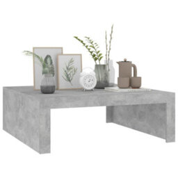Vidaxl Coffee Table Concrete Grey 100X100X35 Cm Engineered Wood - thumbnail 4