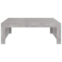 Vidaxl Coffee Table Concrete Grey 100X100X35 Cm Engineered Wood - thumbnail 5