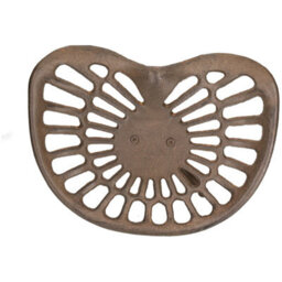 AB Tools Tractor Seat Stool Seat Chair Workshop Garage Bar Garden Cast Iron Metal Rustic - thumbnail 4