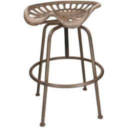 AB Tools Tractor Seat Stool Seat Chair Workshop Garage Bar Garden Cast Iron Metal Rustic