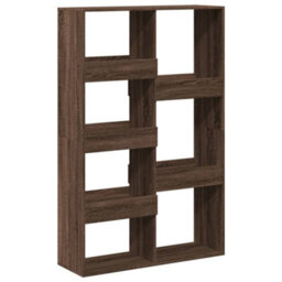 Berkfield Classic Bookcase Brown Oak 100X33X155.5 Cm Engineered Wood