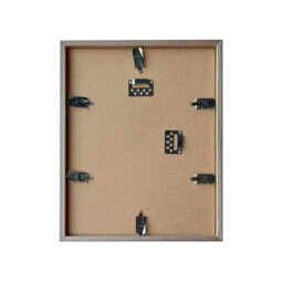 Nielsen Quadrum A3 Black Wooden Picture Frame With Float Glass And Push/turn Clips - thumbnail 3
