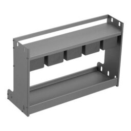 Living And Home 3-Tier Kitchen Spice Rack With 5 Seasoning Boxes, 43.5Cm (W) X 15Cm (D) X 28.5Cm (H) - thumbnail 6