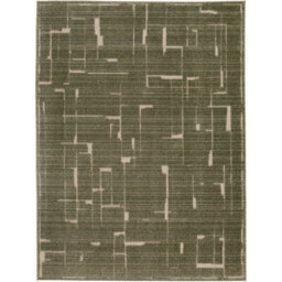 Livabliss Elle Decor Alba-Modern Green Brown Graphic Living Dining Bedroom Rug 160 X 213 Cm Easy Care, Non Shedding - thumbnail 2