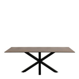 Furniture To Go Heaven Dining Table With Ceramic Rusty Brown (L) 200Cm Seats Up To 6 - thumbnail 2