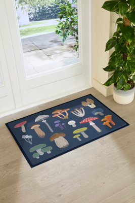 Artsy Doormats Mixed Wild Mushroom  Doormat (90 X 60Cm)