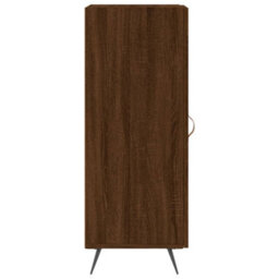 Berkfield Sideboard Brown Oak 34.5X34X90 Cm Engineered Wood - thumbnail 7