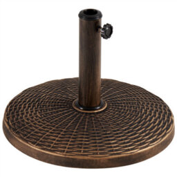 Yaheetech Bronze 10Kg Heavy Duty Patio Market Umbrella Base