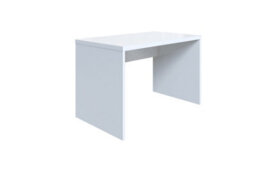 Bo Living Tara Desk 120, Glossy White, 120X76.7X67Cm - thumbnail 2
