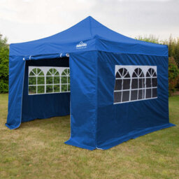 Dellonda Premium 3X3M Pop-Up Gazebo & Side Walls With Carry Bag, Stakes & Weight Bags - thumbnail 5