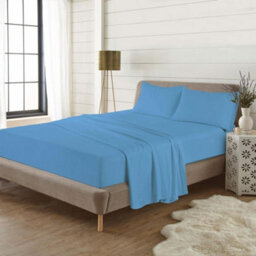 Homes & Linen Fitted Sheets Flannelette Brushed 100% Cotton 25Cm Thermal Flannel Warm & Soft Bed Sheets