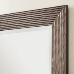 Yearn Bronze Wave Framed Mirror 132X79Cm - thumbnail 3