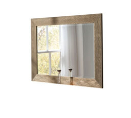 Yearn Bronze Wave Framed Mirror 132X79Cm - thumbnail 2