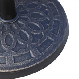 Outsunny 12Kg Garden Parasol Base, Round Resin Sun Umbrella Base, Bronze - thumbnail 8