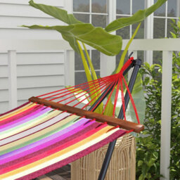 Outsunny Foldable Hammock Stand, 2 In 1 Hammock Chair Stand - thumbnail 9