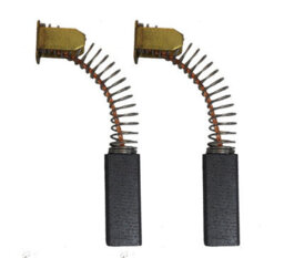 CarbonBr 2X Carbon Brushes - Use On Black & Decker Drill (Size - 6.3 X 6.3 X 13/11)