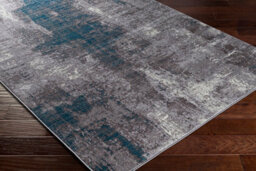 Livabliss Wanderlust-Abstract Blue Grey Cream Modern Marble Living Dining Bedroom Rug 200 X 275 Cm Easy Care, Non Shedding - thumbnail 6