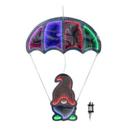 Samuel Alexander 85Cm Infinity Light Up Hanging Parachute Gonk Christmas Decoration With Multi Coloured Leds - thumbnail 8