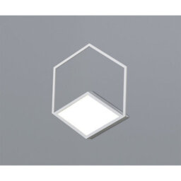 Luminosa Lighting Luminosa Kubick Ceiling/wall Light, 48W Led, 3000K, 2700Lm, White, 3Yrs Warranty - thumbnail 2