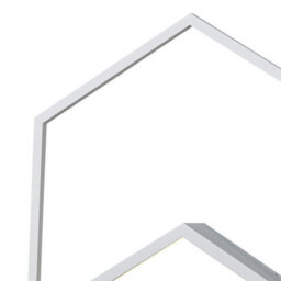Luminosa Lighting Luminosa Kubick Ceiling/wall Light, 48W Led, 3000K, 2700Lm, White, 3Yrs Warranty - thumbnail 3